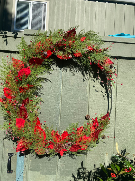 Poinsettia Deconstructed